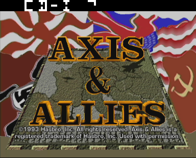 Axis and Allies Title Screen